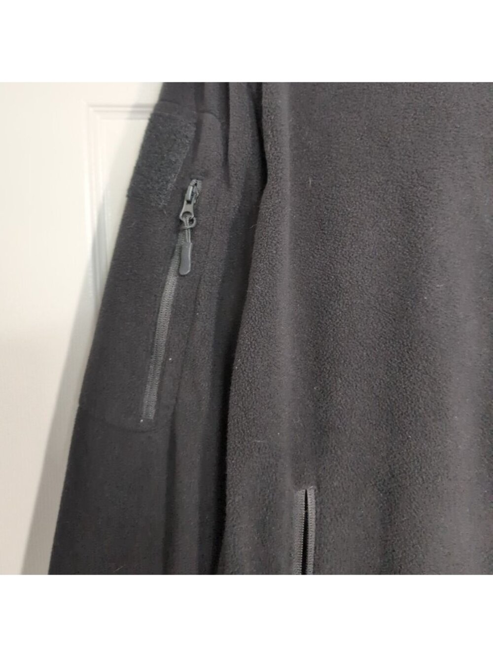 Baerskin Tactical Fleece Jacket Mens Size 2XL Black Hooded Full Zip Outdoor - Picture 5 of 11